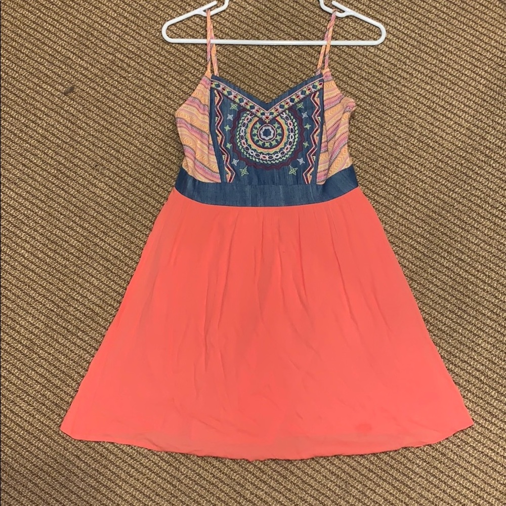 Flying Tomato embroidered sundress